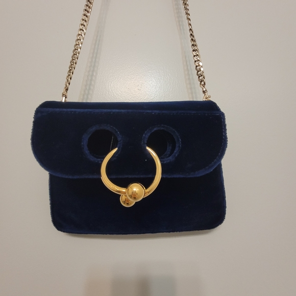 J.W. Anderson Pierce Suede Crossbody - Picture 1 of 9